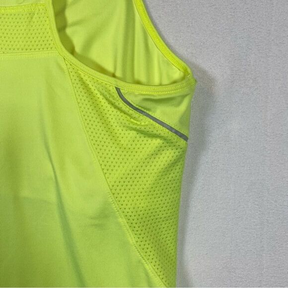 Lucky In Love Bright Yellow Racer Back Tank Size Medium - Picture 7 of 11